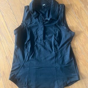 Lululemon Black Sleeveless Women's Top-worn couple of times only!